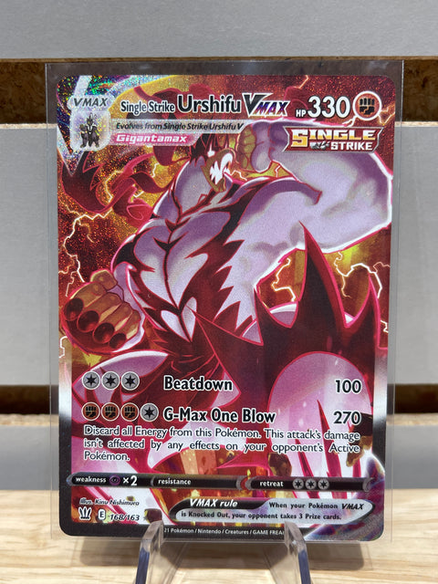 Single Strike Urshifu VMAX (Alternate Art Secret) - SWSH05: Battle Styles (SWSH05)