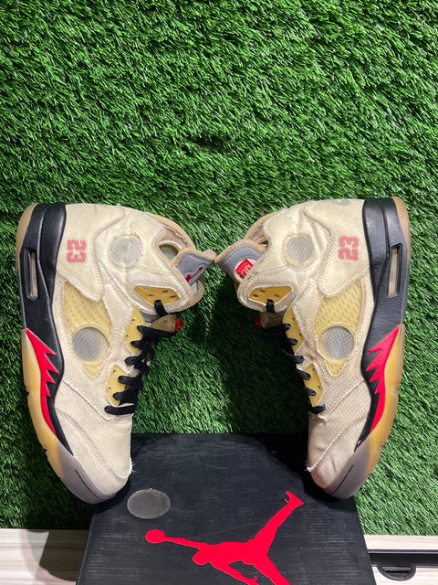 Jordan 5 Retro Off-White Sail