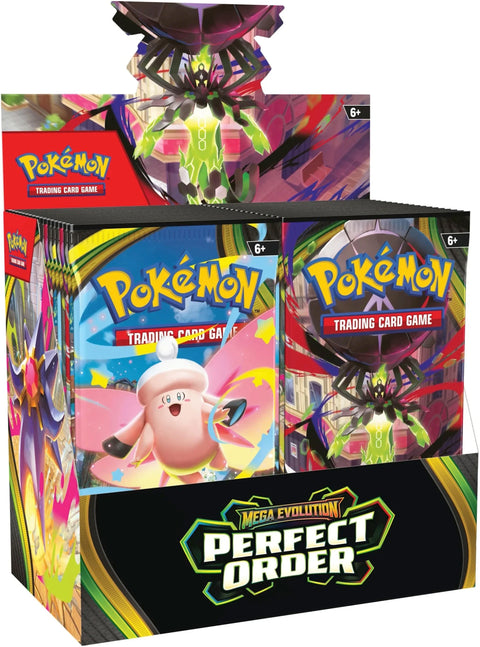 2026 Pokémon Mega Evolution Perfect Order Booster Box