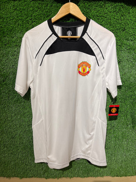 Manchester United White Training Kit Sz M