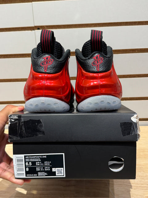 Nike Air Foamposite One Metallic Red (2023) Sz 6.5M/8W
