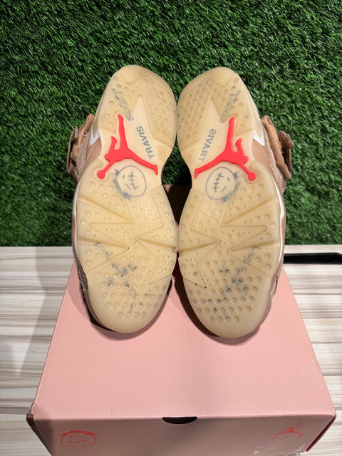 Jordan 6 Retro Travis Scott British Khaki Sz 11M