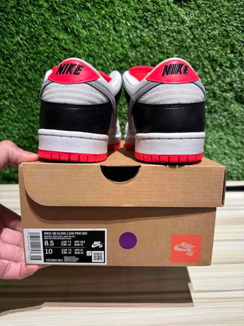 Nike SB Dunk Low Infrared Orange Label Sz 8.5