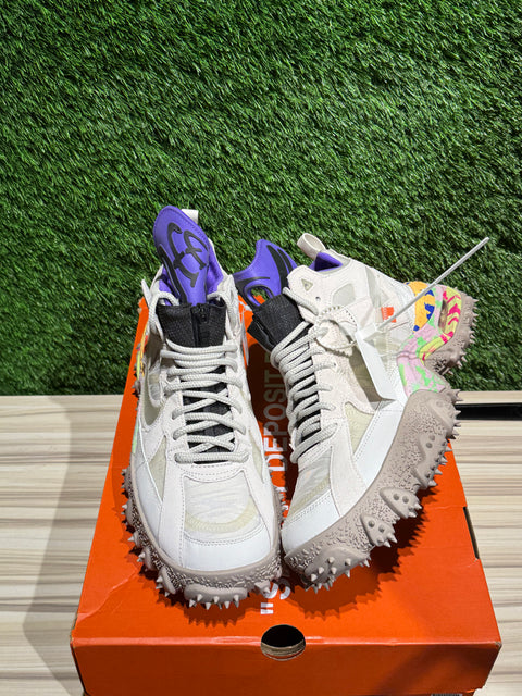 Nike Air Terra Forma Off-White Summit White Psychic Purple Sz 12