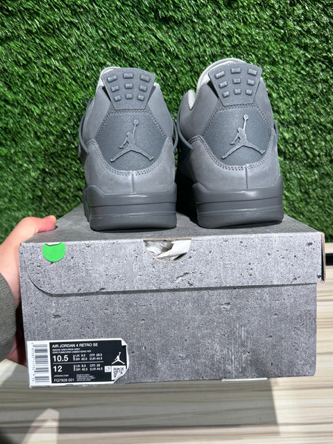 Jordan 4 Retro SE Paris Olympics Wet Cement Sz 10.5