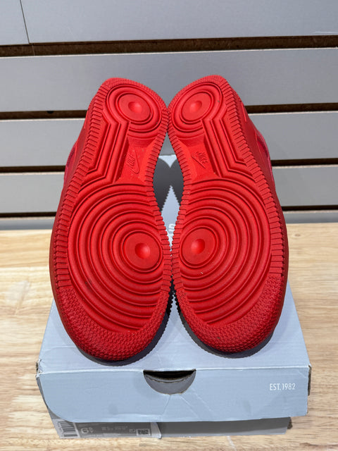 Nike Air Force 1 Low LV8 University Red (GS) Sz 6.5Y/8W