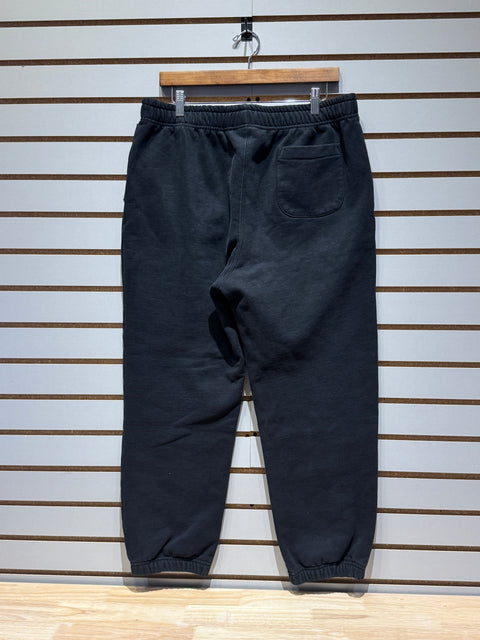 Supreme Satin Applique Sweatpant FW24 Black Sz L