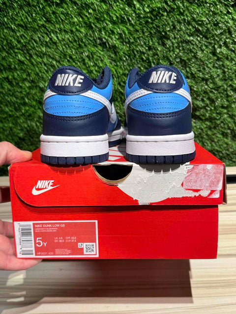 Nike Dunk Low University Blue White (GS) sz 5Y/6.5W
