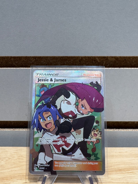 Jessie & James (Full Art) - Pokemon Hidden Fates (HIF)