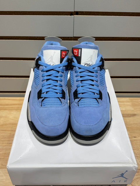 Jordan 4 Retro University Blue Sz 11.5