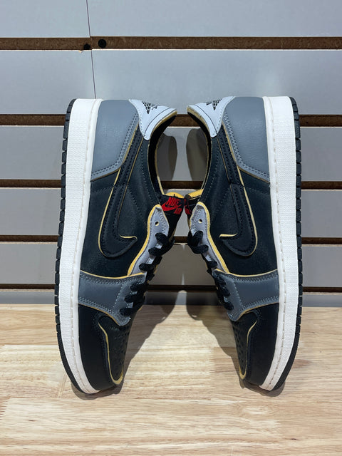 Jordan 1 Low OG EX Black Smoke Grey Sz 10.5