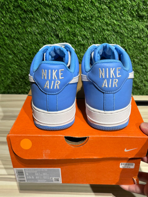 Nike Air Force 1 Low '07 Retro Color of the Month University Blue Sz 9M