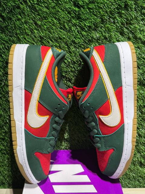 Nike SB Dunk Low Pro PRM Seattle Supersonics Sz 9M