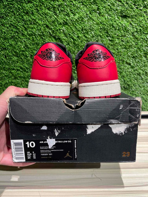 Jordan 1 Retro Low Bred (2015) Sz 10