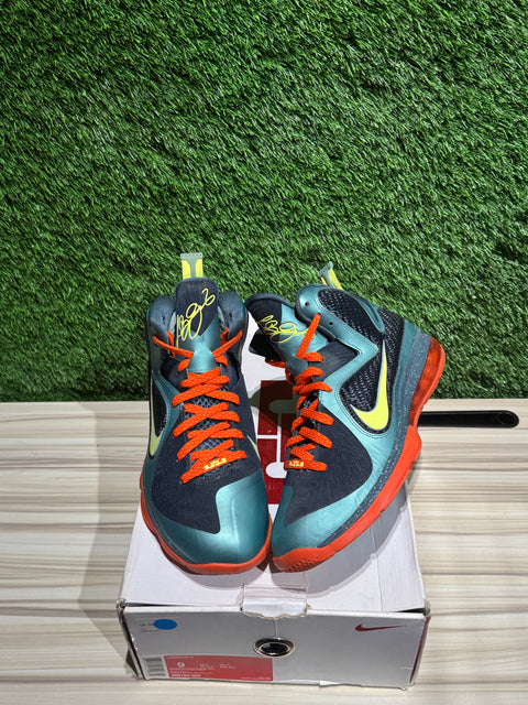Nike LeBron 9 Cannon Sz 9