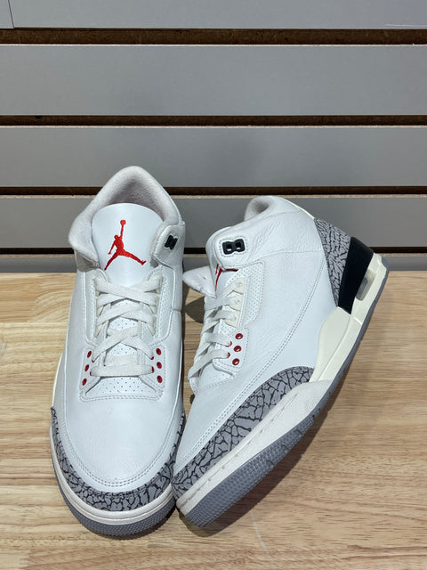 Jordan 3 Retro White Cement Reimagined Sz 11.5