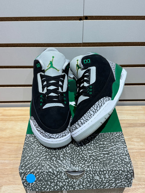 Jordan 3 Retro Pine Green Sz 9.5