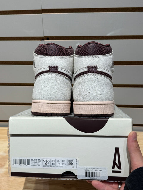 Jordan 1 Retro High OG A Ma Maniére Sz 9.5