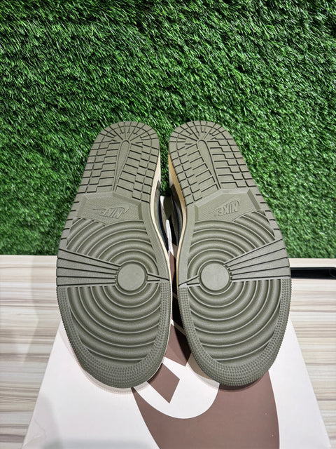 Jordan 1 Retro Low OG SP Travis Scott Medium Olive Sz 12.5