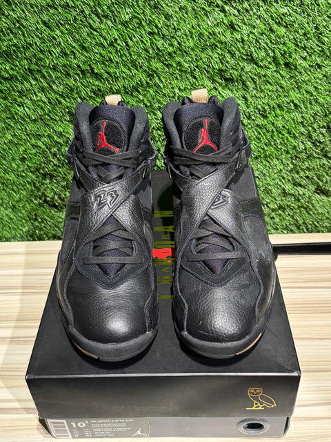 Jordan 8 Retro OVO Black Sz 10.5M
