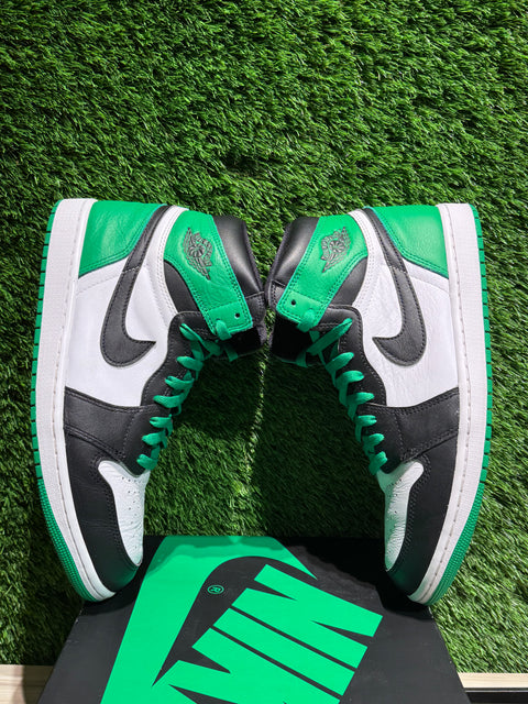 Jordan 1 Retro High OG Lucky Green Sz 11.5