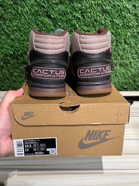 Nike Air Trainer 1 SP Travis Scott Wheat Sz 10.5