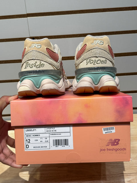 New Balance 9060 Joe Freshgoods Inside Voices Penny Cookie Pink Sz 12