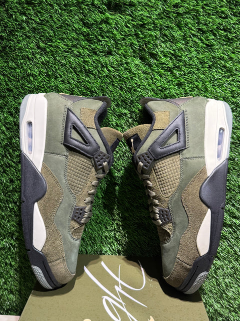 Jordan 4 Retro SE Craft Medium Olive Sz 12