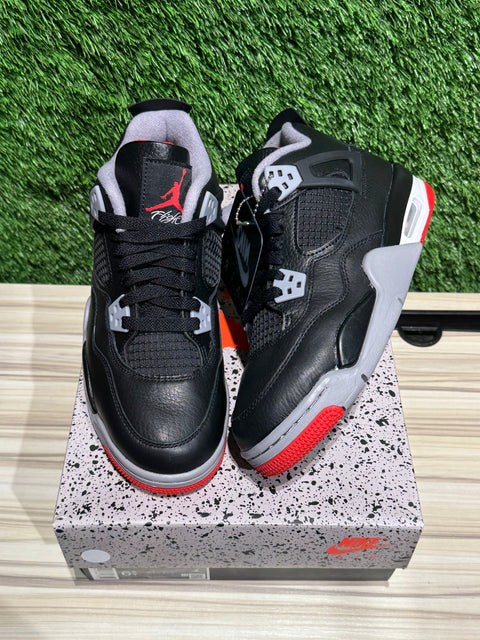 Jordan 4 Retro Bred Reimagined (GS) Sz 6.5Y/8W