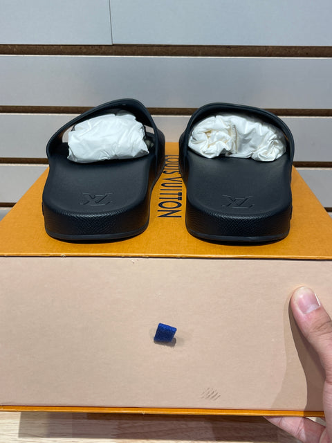 Louis Vuitton Waterfront Mule Monogram Eclipse Sz 9