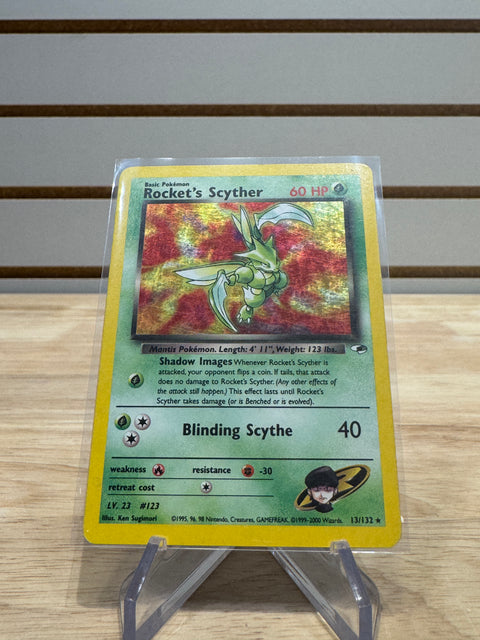Rocket's Scyther - Pokemon Gym Heroes (G1)