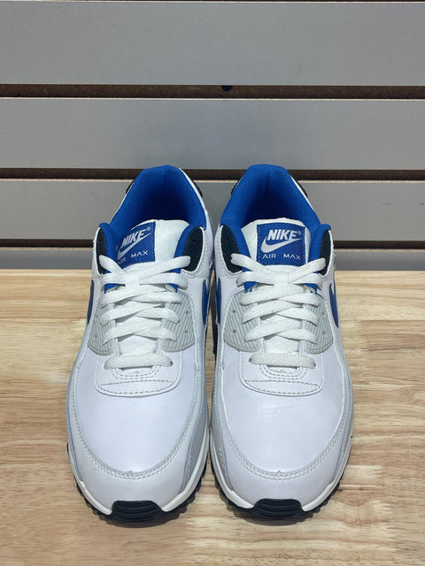 Nike Air Max 90 White Game Royal Photon Dust Sz 9.5