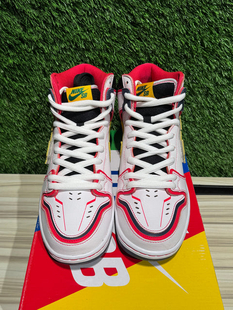 Nike SB Dunk High RX-0 Unicorn Gundam Sz 9.5M