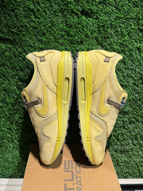 Nike Air Max 1 Travis Scott Cactus Jack Saturn Gold Sz 13