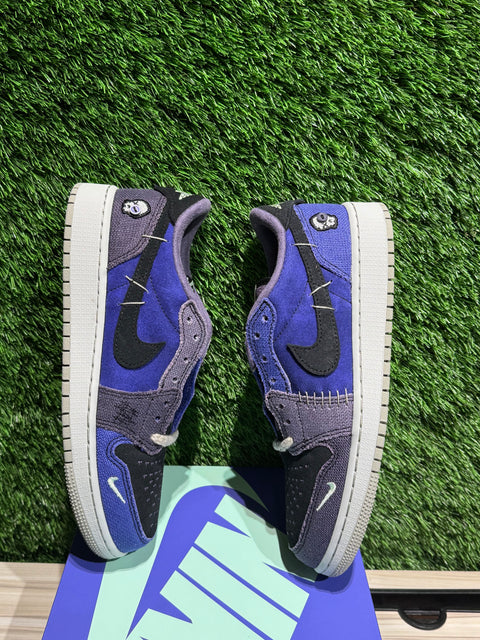 Jordan 1 Retro Low OG Zion Williamson Voodoo Alternate (GS) Sz 6.5Y