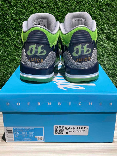 Jordan 3 Retro Doernbecher Hugo Sz 8.5
