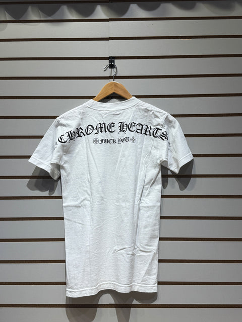 Chrome Hearts FU Spellout Script Tee Sz S