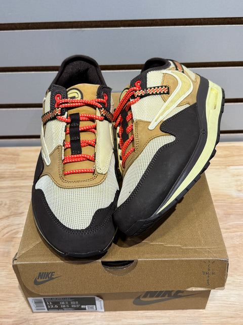 Nike Air Max 1 Travis Scott Cactus Jack Baroque Brown Sz 11