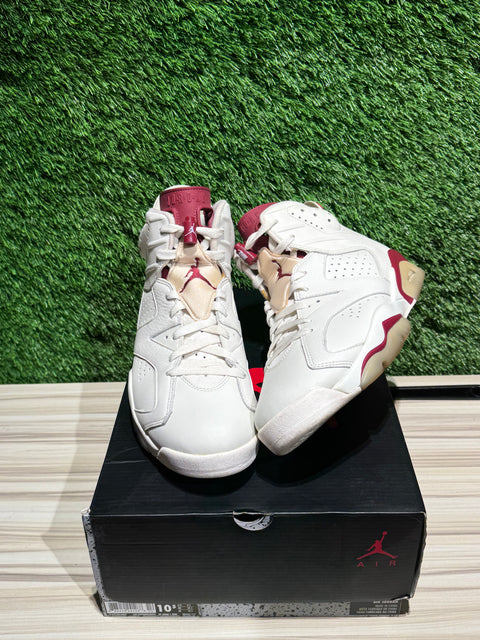 Jordan 6 Retro Maroon (2015) Sz 10.5