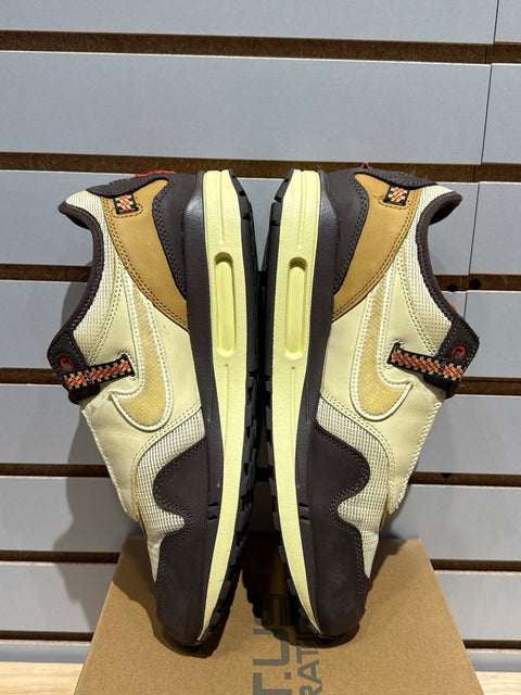 Nike Air Max 1 Travis Scott Cactus Jack Baroque Brown Sz 10.5