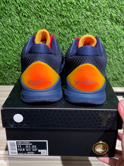 Nike Kobe 5 Protro Caitlin Clark Indiana Fever Sz 11