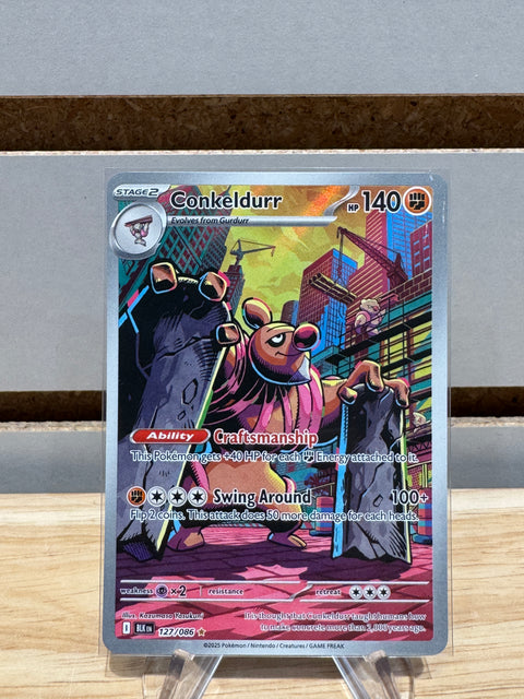 Conkeldurr - 127/086 - Pokemon SV: Black Bolt (BLK)