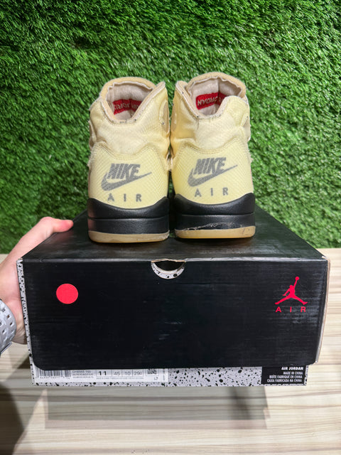 Jordan 5 Retro Off-White Sail Sz 11