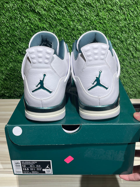 Jordan 4 Retro Oxidized Green Sz 12M