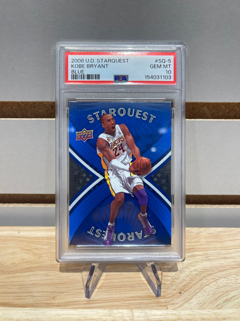 2008 Upper Deck Starquest Kobe Bryant Blue #SQ-5 PSA 10