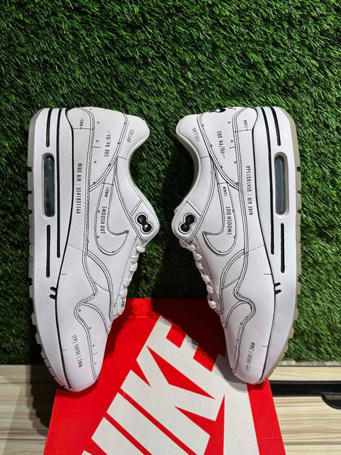 Nike Air Max 1 Tinker Schematic Sz 9.5...