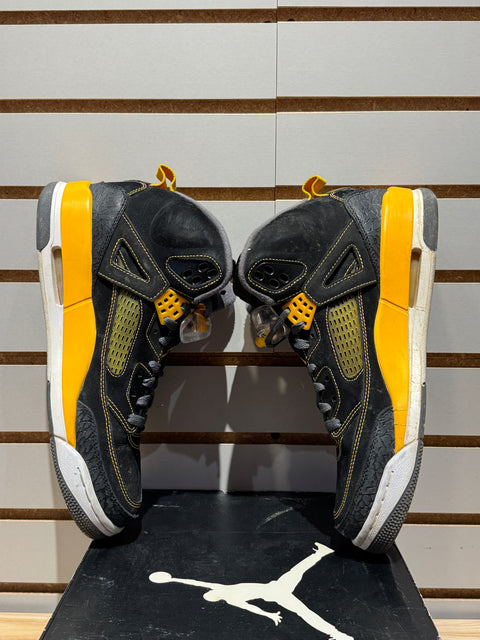 Jordan Spizike Black University Gold Sz 9.5