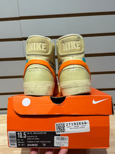 Nike Blazer Mid Off-White All Hallow's Eve Sz 10.5