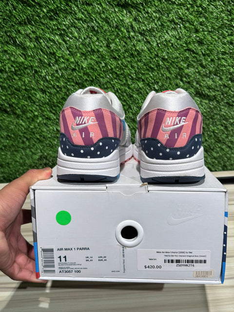 Nike Air Max 1 Parra (2018) Sz 11M