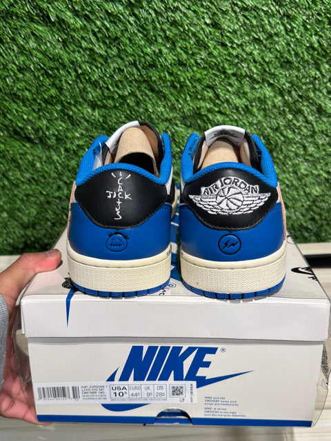 Jordan 1 Retro Low OG SP Fragment x Travis Scott Sz 10.5M